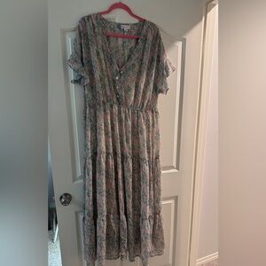 Ava and Viv Long Dress